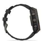 Garmin Fenix 8 Solar Saphir Seitenansicht